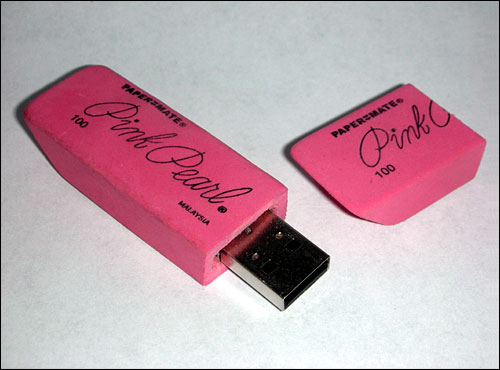 Pink Pearl USB Drive